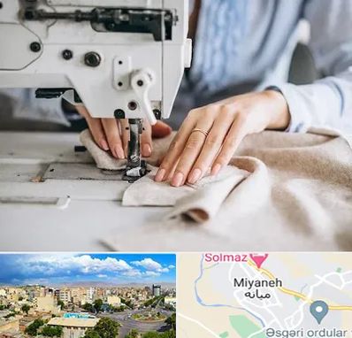 کلاس خیاطی در میانه