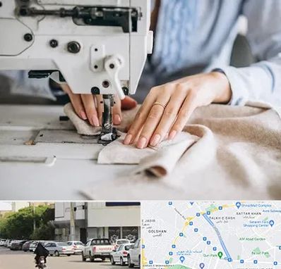 کلاس خیاطی در قدوسی شرقی شیراز