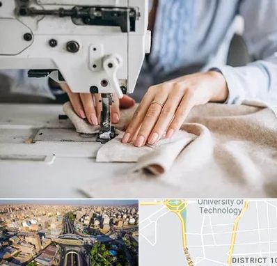 کلاس خیاطی در استاد معین