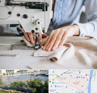 کلاس خیاطی در گلستان اهواز