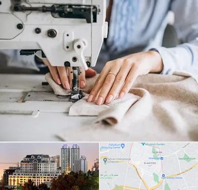 کلاس خیاطی در فرشته 