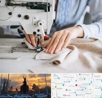 کلاس خیاطی در میدان حر