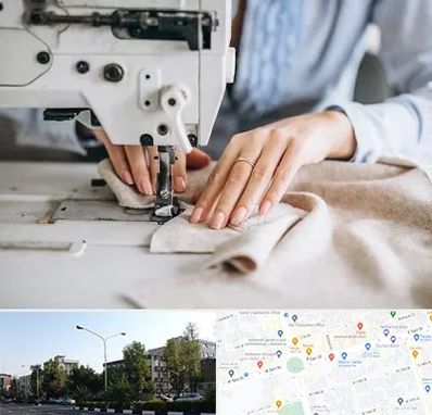 کلاس خیاطی در میدان کاج