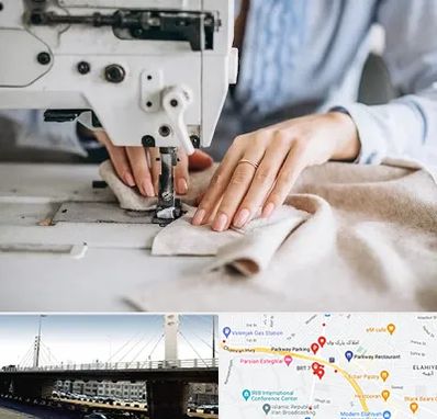 کلاس خیاطی در پارک وی