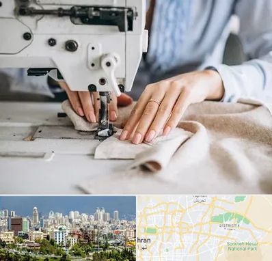 کلاس خیاطی در شرق تهران 