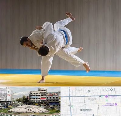 باشگاه جودو در مرکز تهران