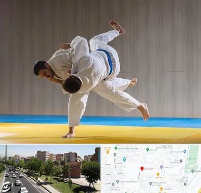 باشگاه جودو در شهرک آزمایش