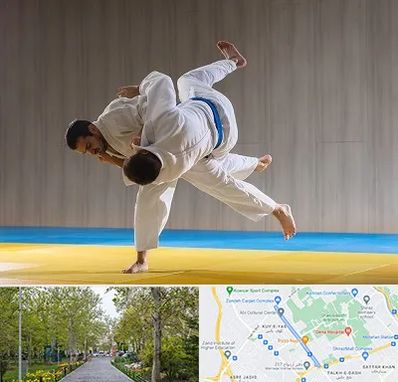 باشگاه جودو در قدوسی غربی شیراز