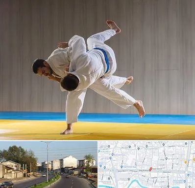 باشگاه جودو در ضیابری رشت