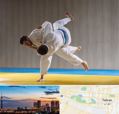 باشگاه جودو در غرب تهران 