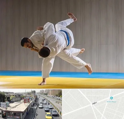 باشگاه جودو در خیابان دماوند