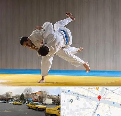 باشگاه جودو در شهناز تبریز