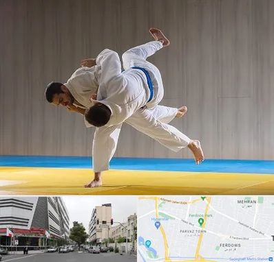 باشگاه جودو در بلوار فردوس 