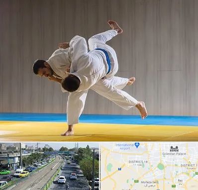 باشگاه جودو در جنوب تهران