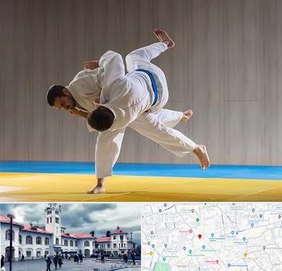 باشگاه جودو در میدان شهرداری رشت