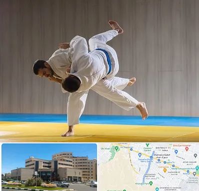 باشگاه جودو در صیاد شیرازی مشهد