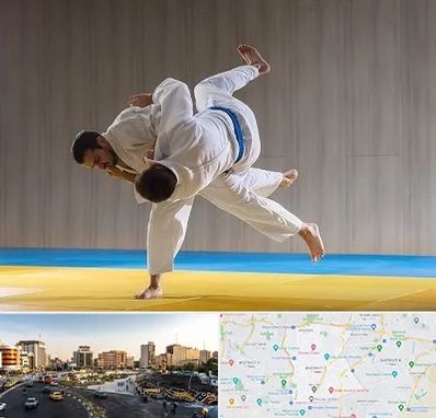 باشگاه جودو در منطقه 7 تهران