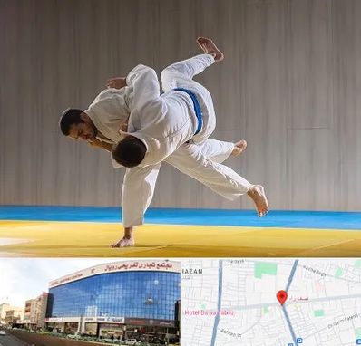 باشگاه جودو در نصف راه تبریز