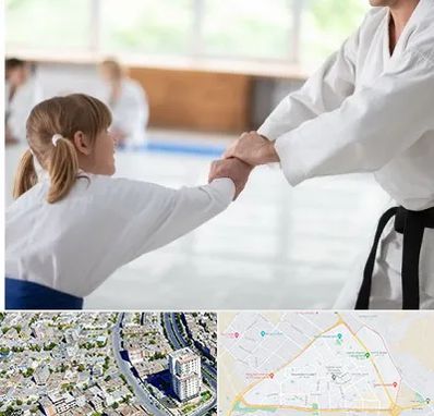 باشگاه جودو بانوان در قاسم آباد مشهد