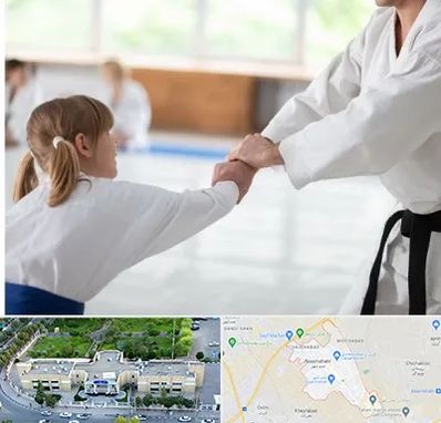 باشگاه جودو بانوان در نسیم شهر