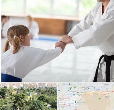 باشگاه جودو بانوان در منطقه 13 تهران