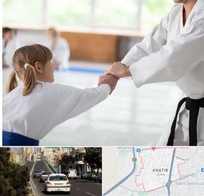 باشگاه جودو بانوان در خطیب تبریز