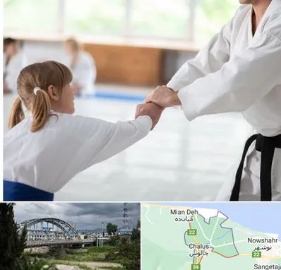 باشگاه جودو بانوان در چالوس