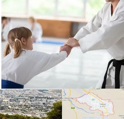 باشگاه جودو بانوان در یاسوج