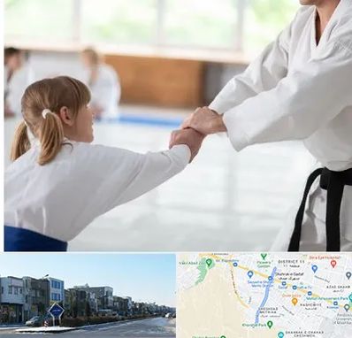 باشگاه جودو بانوان در شریعتی مشهد