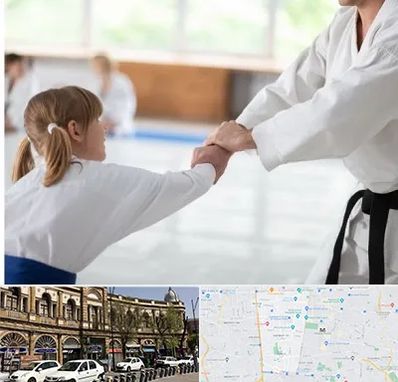 باشگاه جودو بانوان در منطقه 11 تهران