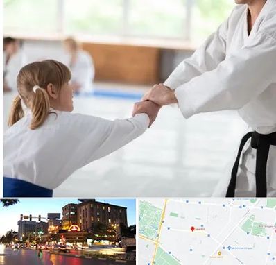 باشگاه جودو بانوان در بلوار سجاد مشهد