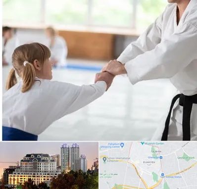 باشگاه جودو بانوان در فرشته 