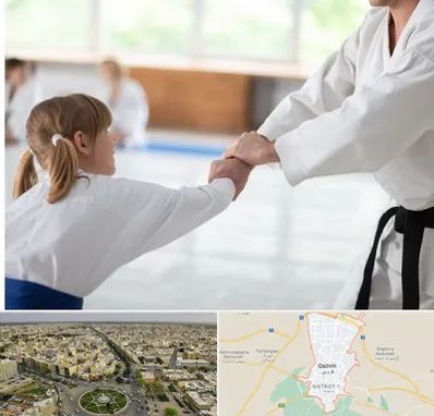 باشگاه جودو بانوان در قزوین