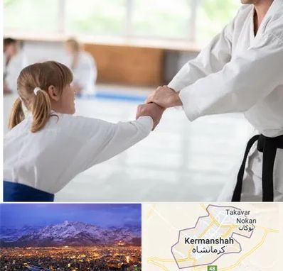 باشگاه جودو بانوان در کرمانشاه