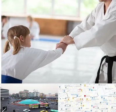 باشگاه جودو بانوان در میدان انقلاب