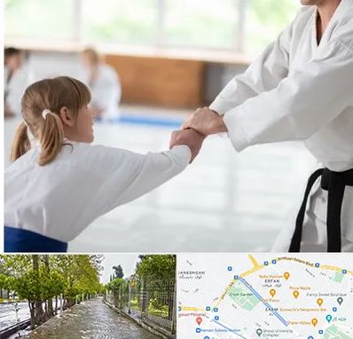 باشگاه جودو بانوان در خیابان ارم شیراز