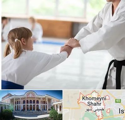 باشگاه جودو بانوان در خمینی شهر