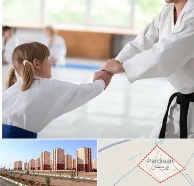 باشگاه جودو بانوان در پردیسان قم