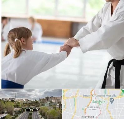 باشگاه جودو بانوان در یوسف آباد 