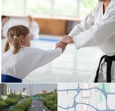 باشگاه جودو بانوان در توانیر