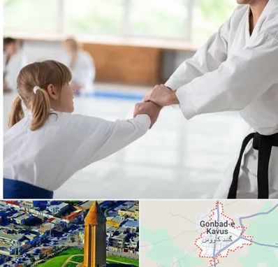 باشگاه جودو بانوان در گنبد کاووس