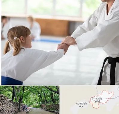 باشگاه جودو بانوان در شاندیز مشهد