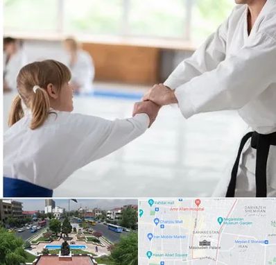 باشگاه جودو بانوان در بهارستان