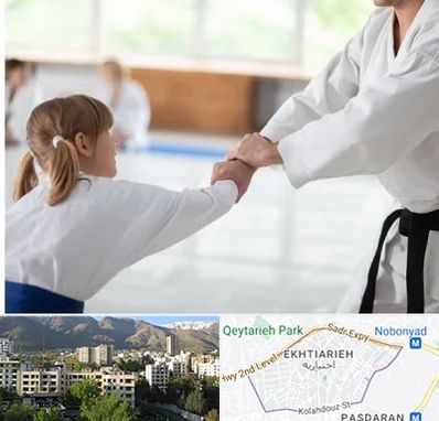 باشگاه جودو بانوان در اختیاریه