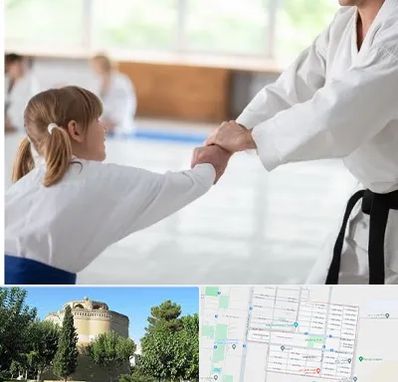 باشگاه جودو بانوان در مرداویج اصفهان