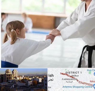 باشگاه جودو بانوان در فرمانیه