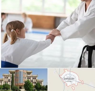 باشگاه جودو بانوان در دهدشت
