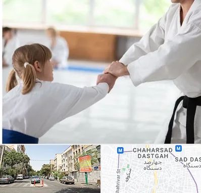 باشگاه جودو بانوان در چهارصد دستگاه