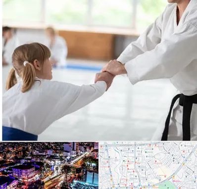 باشگاه جودو بانوان در منظریه رشت