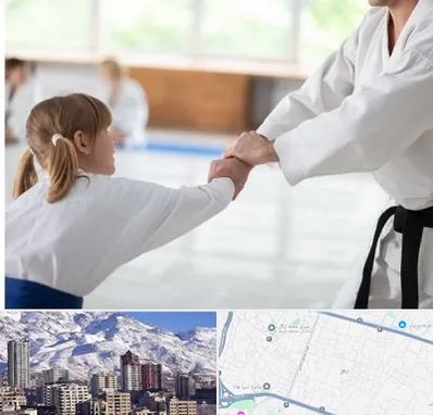 باشگاه جودو بانوان در ازگل